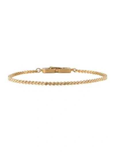 Pre-owned Givenchy Vintage Link Bracelet, 7" In Multi
