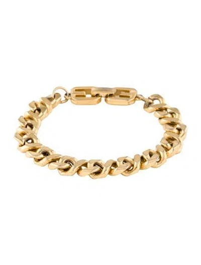 Pre-owned Givenchy Vintage Link Bracelet, 7.25" In Multi