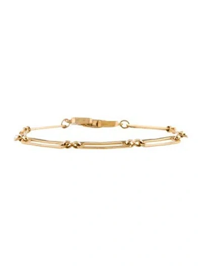 Pre-owned Givenchy Vintage Link Bracelet, 7.5" In Multi