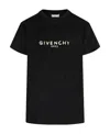 Givenchy Logo-printed Cotton Jersey T-shirt In Black