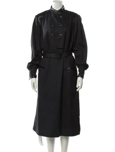Pre-owned Givenchy Vintage Midi Length Dress In Gray