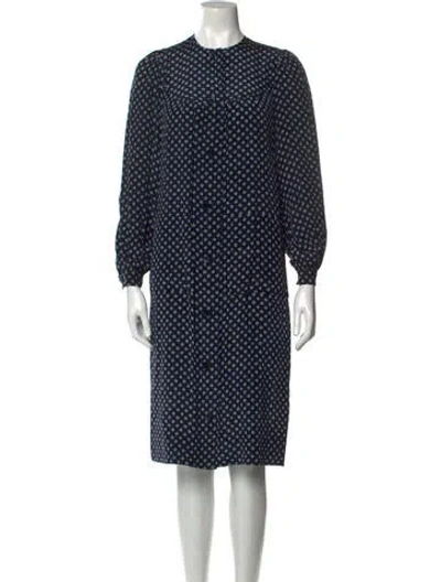 Pre-owned Givenchy Vintage Midi Length Dress In Multi