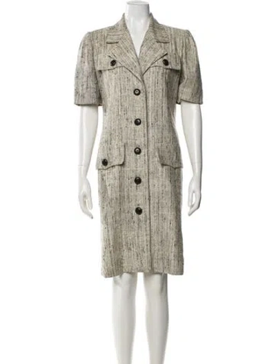 Pre-owned Givenchy Vintage Midi Length Dress In Neutral