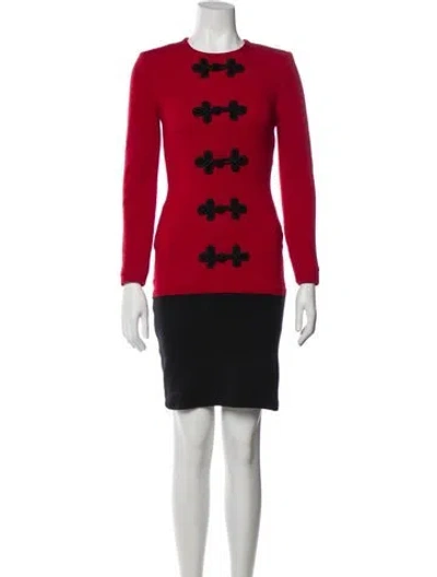 Pre-owned Givenchy Vintage Mini Dress In Multi