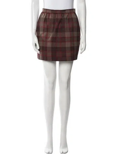 Pre-owned Givenchy Vintage Mini Skirt In Multi