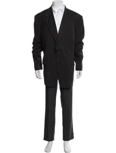 Pre-owned Givenchy Vintage Monsieur Blazer In Black