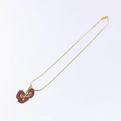 Pre-owned Givenchy Vintage Necklace Metal Gold Metal Necklace Jewelry ()