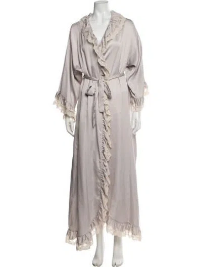 Pre-owned Givenchy Vintage Robe In Neutrals