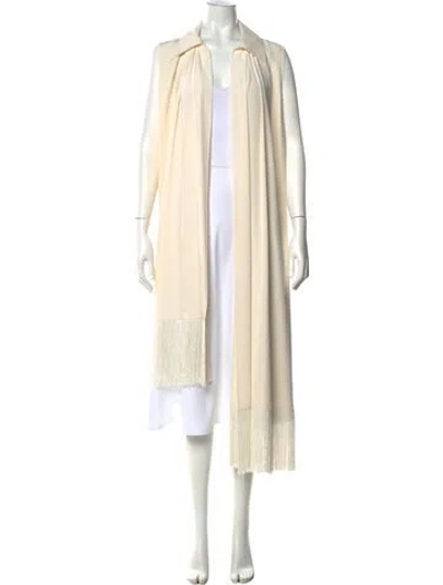 Pre-owned Givenchy Vintage Silk Top In Neutral