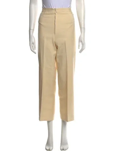Pre-owned Givenchy Vintage Straight Leg Pants In Neutrals