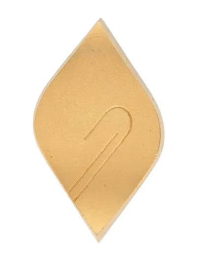 Pre-owned Givenchy Vintage Textured Brooch Pin In Multicolor