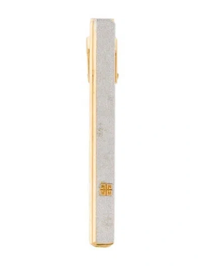 Pre-owned Givenchy Vintage Two-tone Tie Clip In Multi