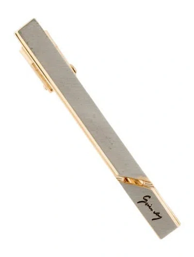 Pre-owned Givenchy Vintage Two-tone Tie Clip In Multi