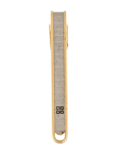 Pre-owned Givenchy Vintage Two-tone Tie Clip In Multi