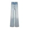 GIVENCHY VINTAGE WIDE-LEG BLUE JEANS FOR WOMEN