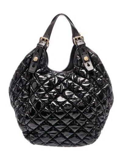 Pre-owned Givenchy Vinyl Shoulder Bag In Black