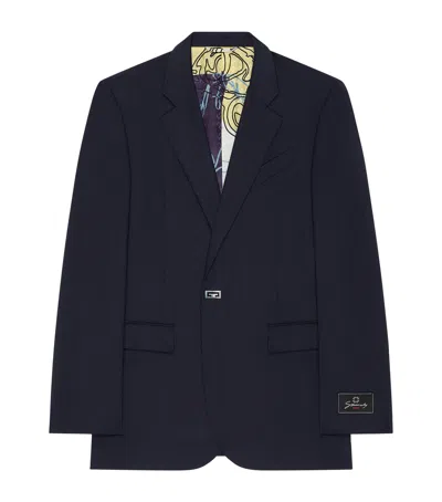 Givenchy Virgin Wool 2g Blazer