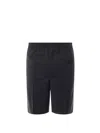 Givenchy Man Bermuda Shorts Man Black Bermuda Shorts In Black