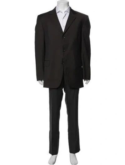 Pre-owned Givenchy Virgin Wool Blazer In Black