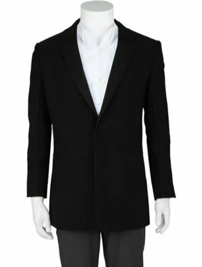 Pre-owned Givenchy Virgin Wool Blazer W/ Tags In Black