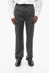 Givenchy Virgin Wool Blend Pants With Elastic Waistband
