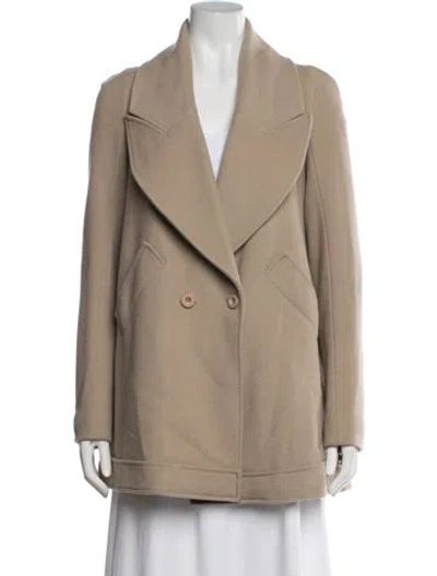 Pre-owned Givenchy Virgin Wool Jacket In Neutrals