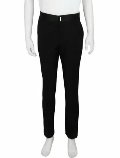 Pre-owned Givenchy Virgin Wool Pants W/ Tags In Black
