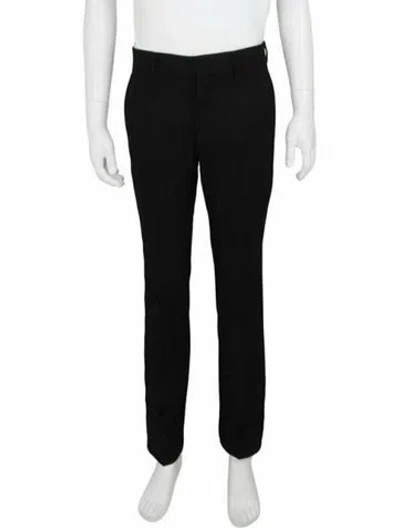Pre-owned Givenchy Virgin Wool Pants W/ Tags In Black