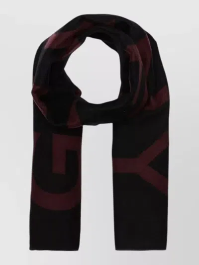 Givenchy Virgin Wool Scarf In Brown