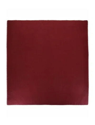 Pre-owned Givenchy Virgin Wool Scarf W/ Tags In Red