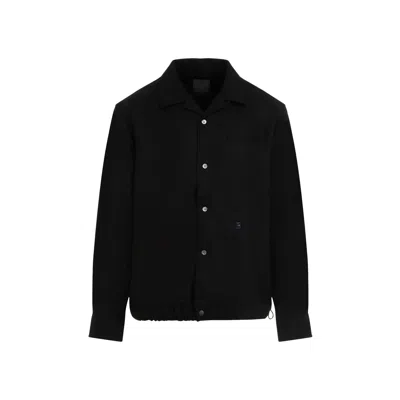 Givenchy Virgin Wool Shirt In Black