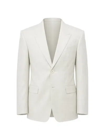 Givenchy Virgin Wool Single-breasted Blazer In Yellow