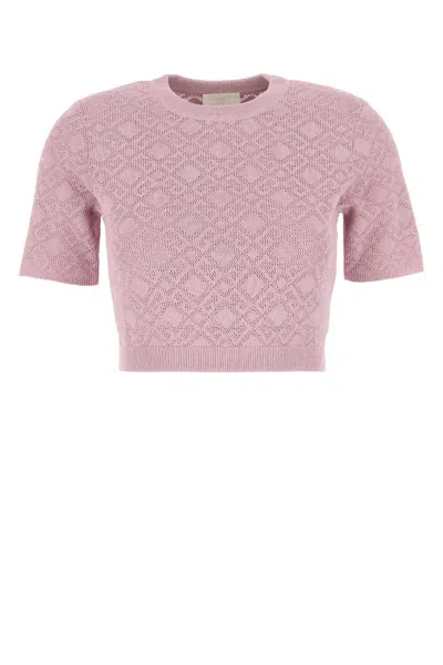 Givenchy Viscose Blend Knit Sweater For Women In Pink