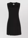 Givenchy Women Black Stretch Viscose Blend Mini Dress In Black