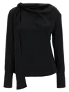 Givenchy Viscose Blouse In Black