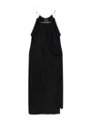 Givenchy Mini Cut-out Dress With Chain In Black