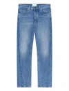 Givenchy Visible Stitching Flared Trousers In Blue