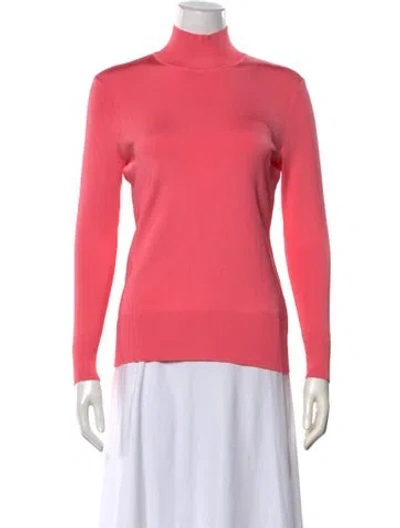 Pre-owned Givenchy V-neck Long Sleeve Top In Neutrals