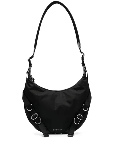 Givenchy Black Nylon Blend Voyou Crossbody Bag