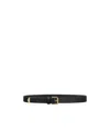Givenchy Voyou Belt In Shiny Leather In Black