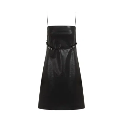 Givenchy Voyou Black Lamb Leather Mini Dress