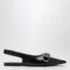 Givenchy Voyou Slingback Ballerina Flat With Pointed Toe In Black