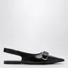 Givenchy Voyou Slingback Ballerina Flat With Pointed Toe In Black