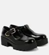 GIVENCHY VOYOU BRUSHED LEATHER LOAFERS