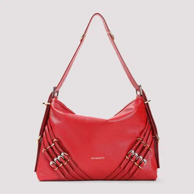 Givenchy Voyou Buckles Bag In Vermillon