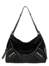 Givenchy Voyou Buckles Shoulder Bag In Black