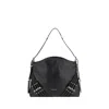 Givenchy Voyou Buckles Shoulder Bag In Black