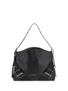 Givenchy Voyou Buckles Shoulder Bag In Black