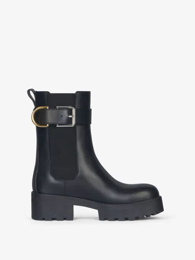 GIVENCHY VOYOU CHELSEA BOOTS IN LEATHER
