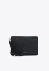 Givenchy Voyou Black Nylon Clutch Bag Men In Black